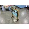 Image 1 : VINTAGE TV TRAY SET ON ROLLING STAND