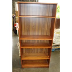 TEAK 6 BOOKSHELF