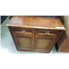 Image 1 : WICKER DOOR CUPBOARD