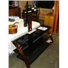 Image 1 : MODERN GLASS ENERTAINMENT STAND WITH UP TO 70 INCH TV MOUNT