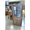 Image 2 : VINTAGE KRUG WALNUT GLASS DOOR DISPLAY CABINET