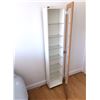 Image 2 : 3 WHITE IKEA BERTBY GLASS DOOR CABINETS