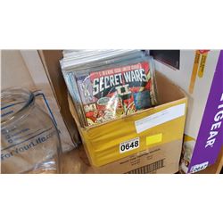 BOX OF COLLECTABLE COMICS