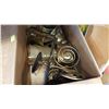 Image 3 : BOX OF BRASS DECORATIONS