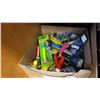 Image 1 : BOX OF PEZ DISPENSERS AND TOYS