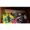 Image 2 : BOX OF PEZ DISPENSERS AND TOYS