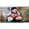 Image 1 : CANADA OLYMPIC BEAR WITH 50 OLYMPIC PINS AND ACRYLIC CASE