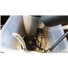 Image 2 : STAINLESS CUISINART COFFEE MAKER, PAN, AND LAMP