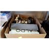 Image 1 : BOX OF DECANTERS AND BOTTLES
