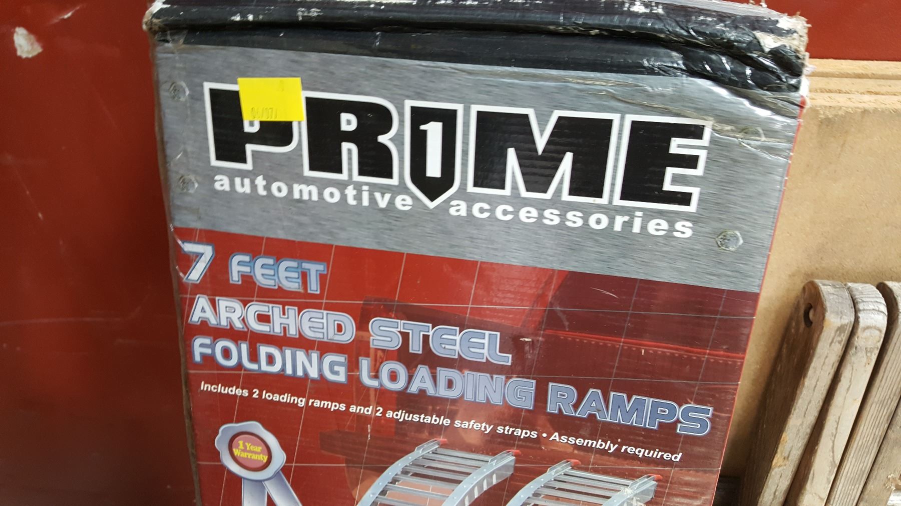PRIME 7 ARCHED STEEL FOLDING RAMPS IN BOX - Big Valley Auction