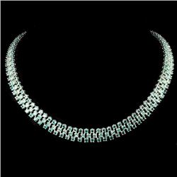 Natural  Neon Blue Apatite 353 Carats Neckalce