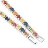 Image 3 : Natural MULTI COLOR SAPPHIRE 62 Ct Bracelet