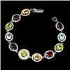 Image 2 : Natural Multi Gemstone Bracelet
