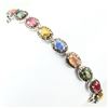Image 2 : Natural Fancy Color Sapphire 73 Cts Bracelet