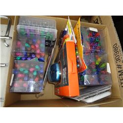 Box of School/Office Supplies