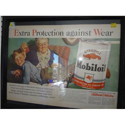 Mobi Oil Vintage Poster
