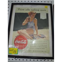 Coca Cola Vintage Poster