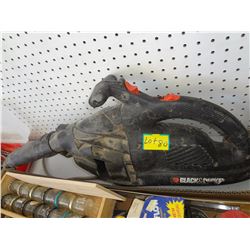 Black and Decker Leaf Blower