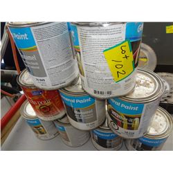 Assorted Colors of General Paint