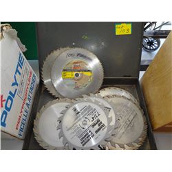 Assorted Saw Blades - Various Sizes