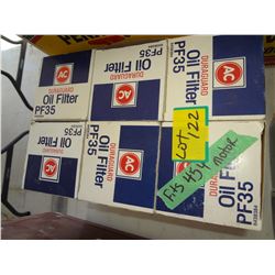 6 DuraGaurd Oil Filtre PF35 - Fits 454 Motor