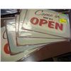 Image 1 : Lot of 5 Open Signs