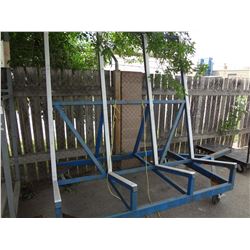 Blue Utility Cart