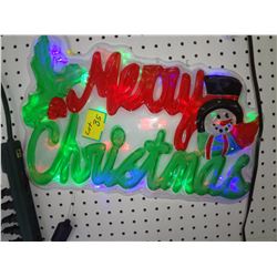 Christmas LED Sign