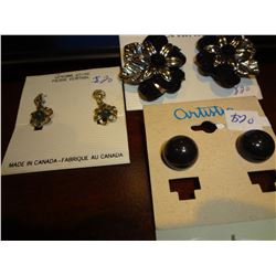 3 ladies fashion earings