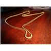 Image 1 : Gold Plated Box Link Chain22-24"