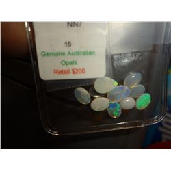 10 Genuine Australian Opals Retail Value $200.00