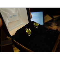 Peridot Ear Rings