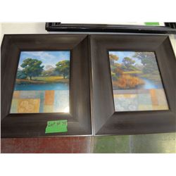 Pair of Scenery Pictures