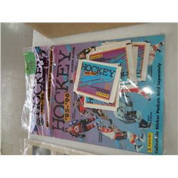 Hockey sticker book 95-96
