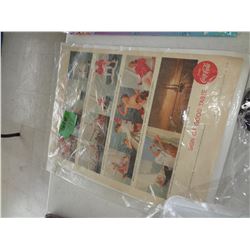 Assorted Coke Posters