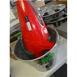 Dirt Devil Dust Vacum with beer bucket