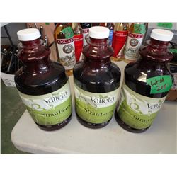 3 Jugs of Strawberry Syrup