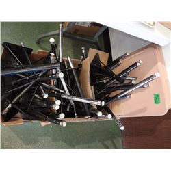 5 Small School Tables with extra legs