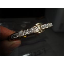 Ladie 18kt Gold Plated Rodium braclet