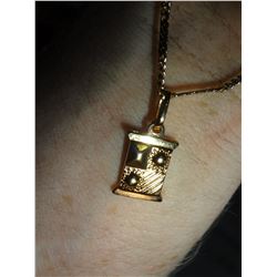 Kids Gold plated chain and pendant