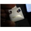 Image 1 : 10kt Gold iolite ear studs