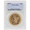 1904-S $20 Liberty Head Double Eagle Gold Coin PCGS MS62