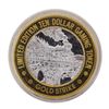 .999 Silver Gold Strike Hotel & Casino Jean, NV $10 Limited Edition Gaming Token