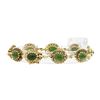 14KT Yellow Gold 6.00 ctw Jade Bracelet