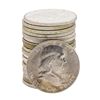 Image 1 : Roll of (20) 1961-D Brilliant Uncirculated Franklin Half Dollar Coins