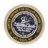 Image 1 : .999 Silver Monte Carlo Las Vegas, Nevada $10 Casino Limited Edition Gaming Toke