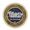 Image 2 : .999 Silver Chip-Ins Island Resort Harris, MI $10 Limited Edition Gaming Token