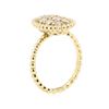 Image 4 : 14KT Yellow Gold 0.56 ctw Diamond Ring