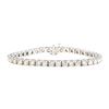 Image 1 : 14KT White Gold 8.00 ctw Diamond Tennis Bracelet