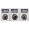 Image 2 : Lot of (3) 2018 Niue $2 Star Wars Stormtrooper Silver Coins NGC MS69 Early Relea